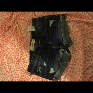 Size 1 Low rise Hollister short shorts