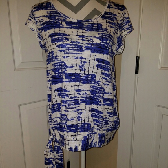 NWT Anthropologie side tie shirt - Picture 1 of 4