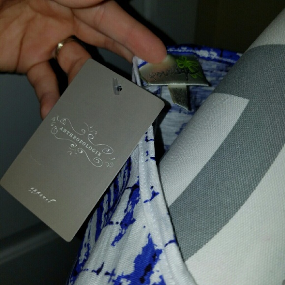 NWT Anthropologie side tie shirt - Picture 4 of 4