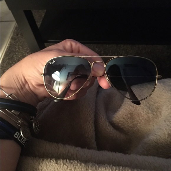 Ray-Ban Gradient blue aviator