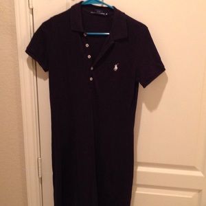Navy Polo Dress