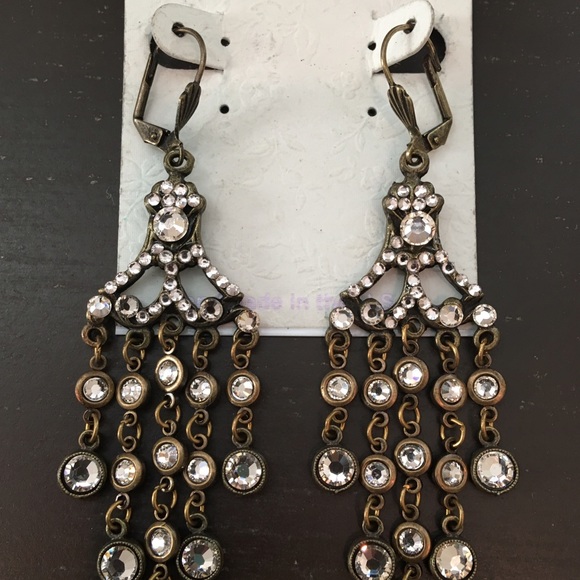 🚫SOLD🚫HP Anne Kloplik Gemstone Earrings - Picture 2 of 4