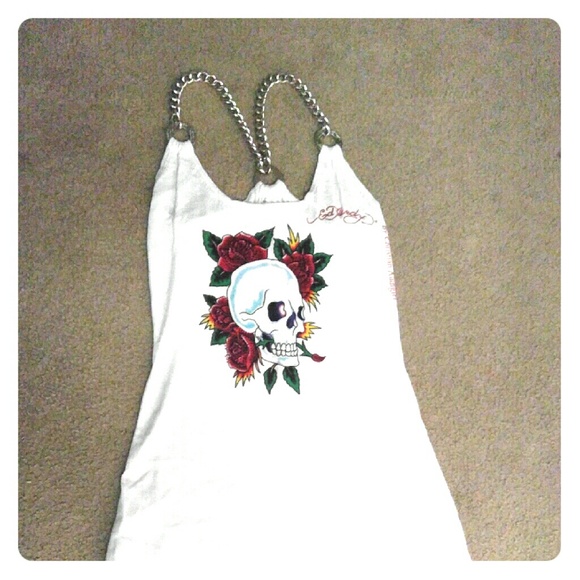 White mini dress