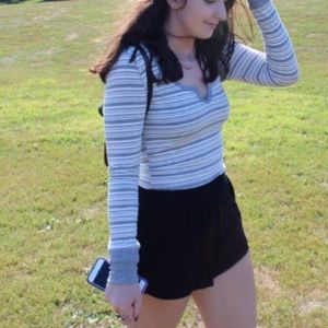 Urban Outfitters striped shirt