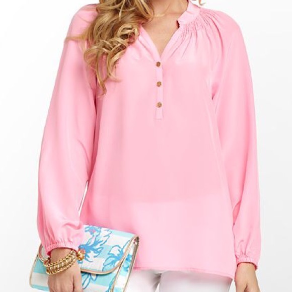 Lilly Pulitzer Elsa Top - Pink