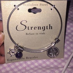 Anchor bracelet, never used. Still in packaging