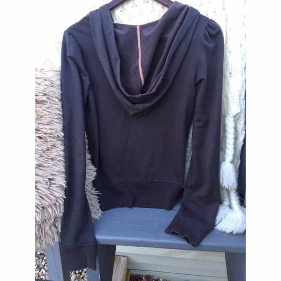 S a t u r d a y S u n d a y - ribbon string hoodie - Picture 3 of 4