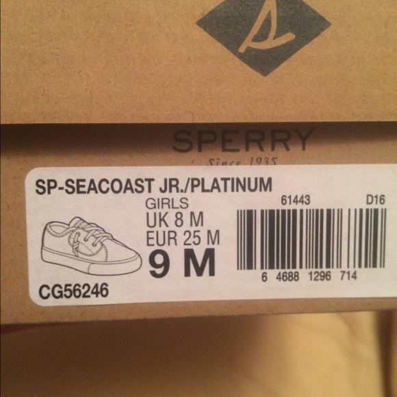 Little girls Sperry Shoes