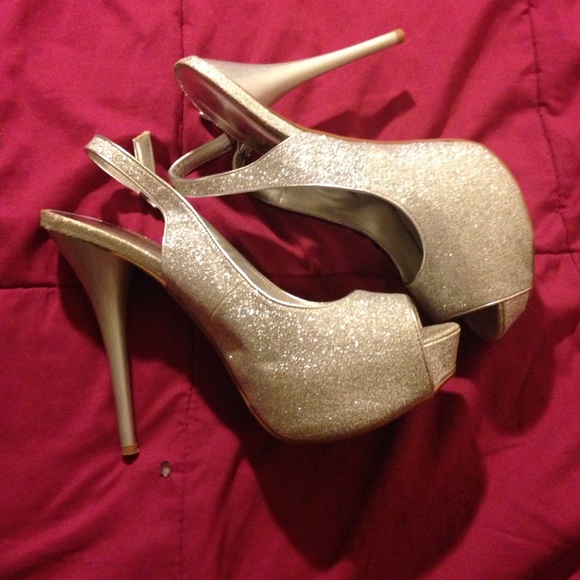 Glittery Heels