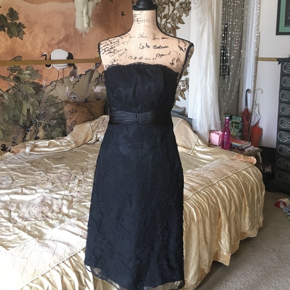 White House Black Market Strapless dress