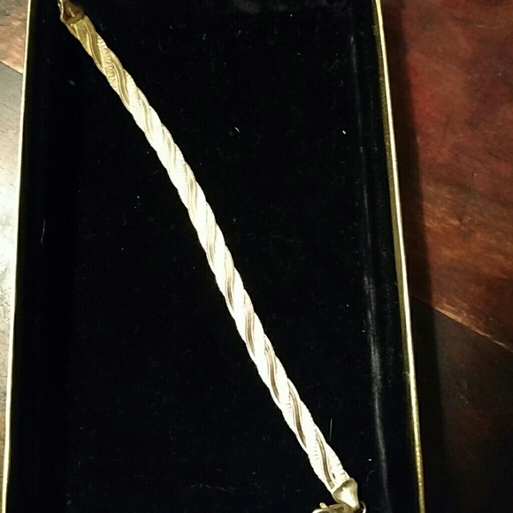 Gorgeous Vintage Italian 14 Carat Gold Bracelet 7"