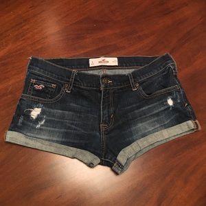Hollister jean shorts