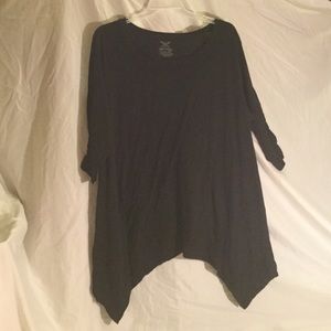 Black faded glory 4x shirt 3/4 sleeve