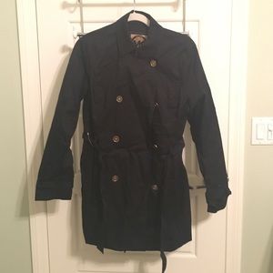 Michaels Kors black trench coat, NEW!!