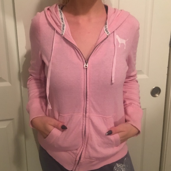 Victoria Secret Zip Up Sweater!