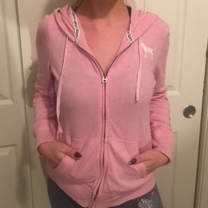 Victoria Secret Zip Up Sweater!