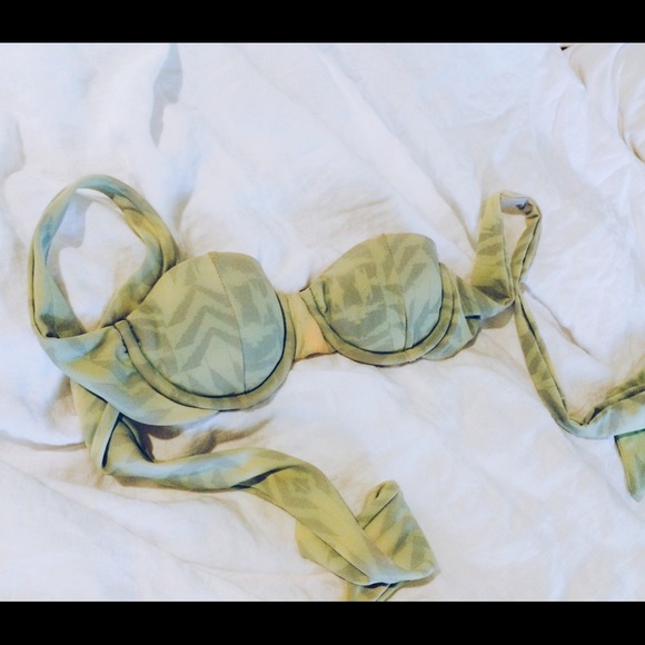 Tavik tribal strapless top. Small