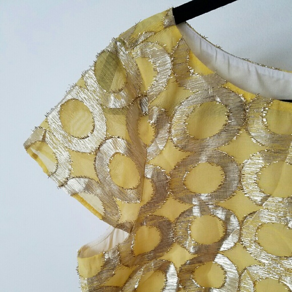 Gold Valentino Dress - Picture 3 of 7