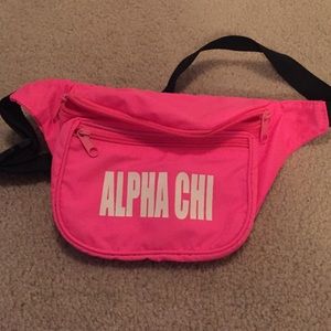 Pink AXO fanny pack