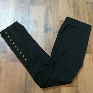 Black leggings XL