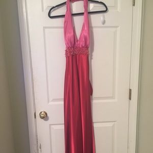 Js boutique hot/light pink cocktail dress