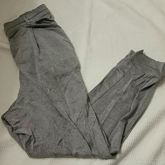 Metallic Silver Harem Style Pants Size Small S