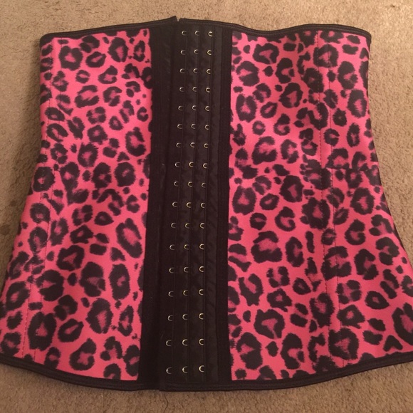 Pink Cheetah Leopard Waist Trainer SMALL