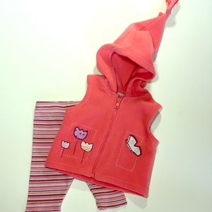 Winter Hooded Vest outfit