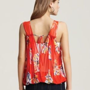 🥂2XHOSTPICK🥂REDUCED!NWOT Free People Floral Top