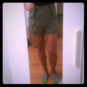 High waisted shorts
