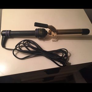 Hot Tools 1 inch Gold Spring Curling Iron