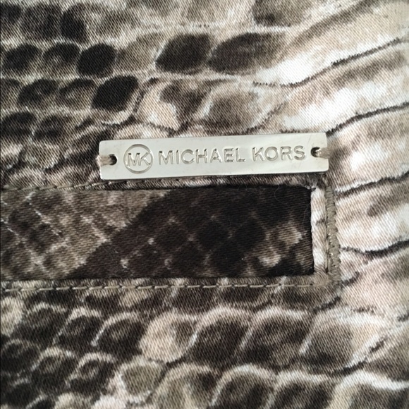 Michael Kors BNWT pants trousers snake print - Picture 3 of 4