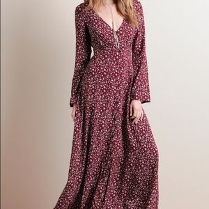 Floral maxi dress