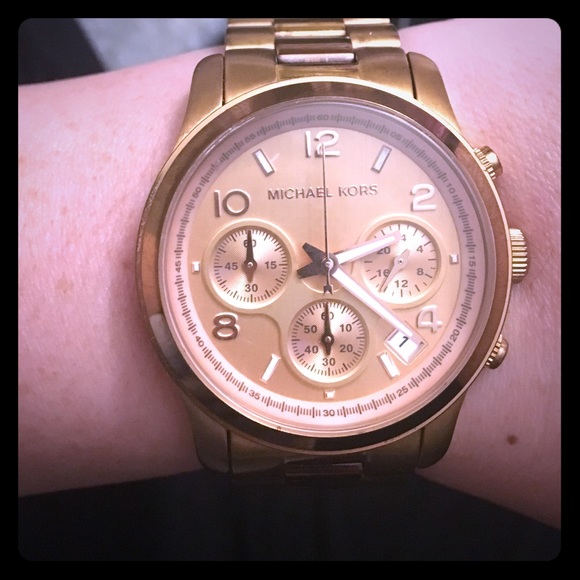 Michael Kors AUTHENTIC Rose Gold Watch