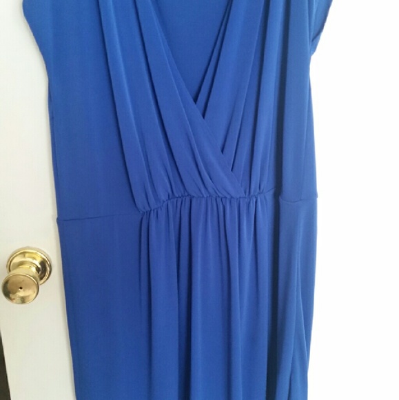 Royal blue dress