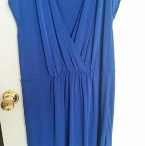 Royal blue dress