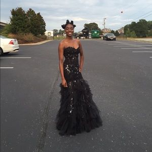 Black Jovani 172008 Dress