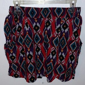 -Material Girl (Macy's) printed skirt