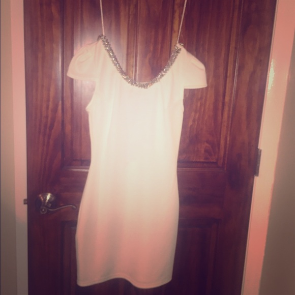 White dress , mini , size small , Windsor