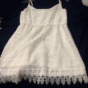 White sun dress
