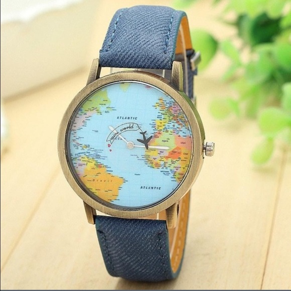 World map watch
