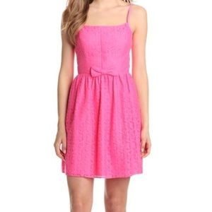 Lilly Pulitzer Antonia Dress Size 4 Pink