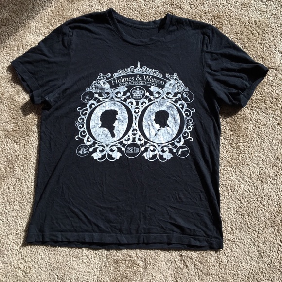 Sherlock Holmes and John Watson Tee