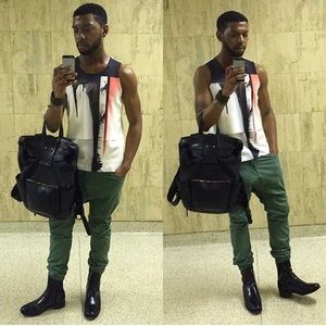 EFFORTLESS STLYE / Drop Crotch & Tank Top