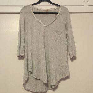 Anthropologie V-Neck Half Sleeve