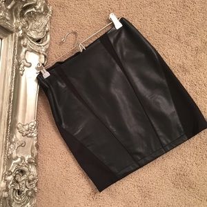 Leather skirt (pleather)