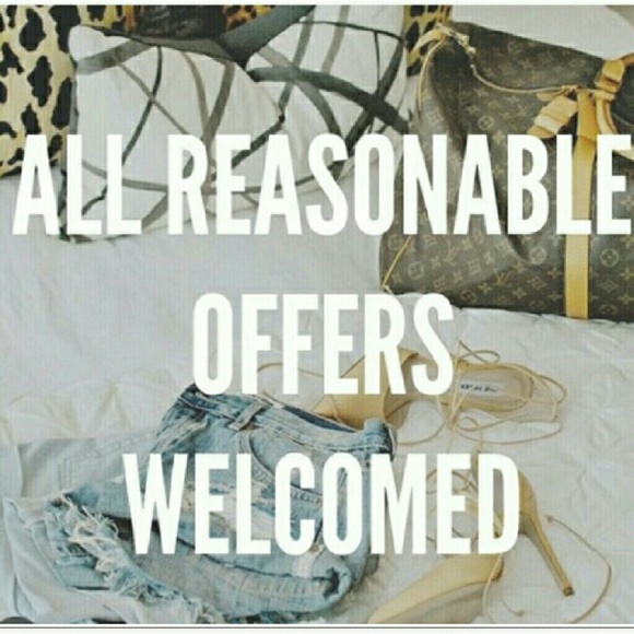 All offers welcomed!