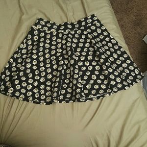 Skater Skirt Daisy Print