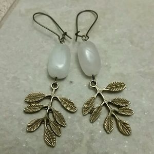 Natural Stone drop earrings