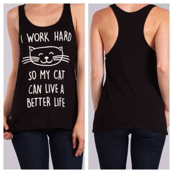 🐈Work hard so my cat can have a better life tank. - Picture 2 of 4